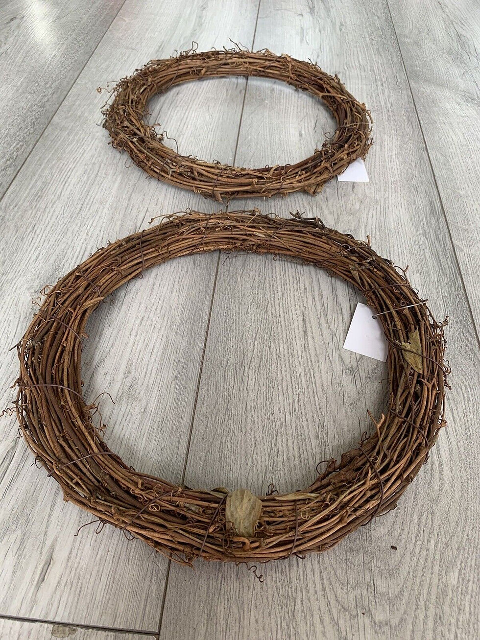 Thumbnail: 1 x 25cm Grapevine Twig Ring