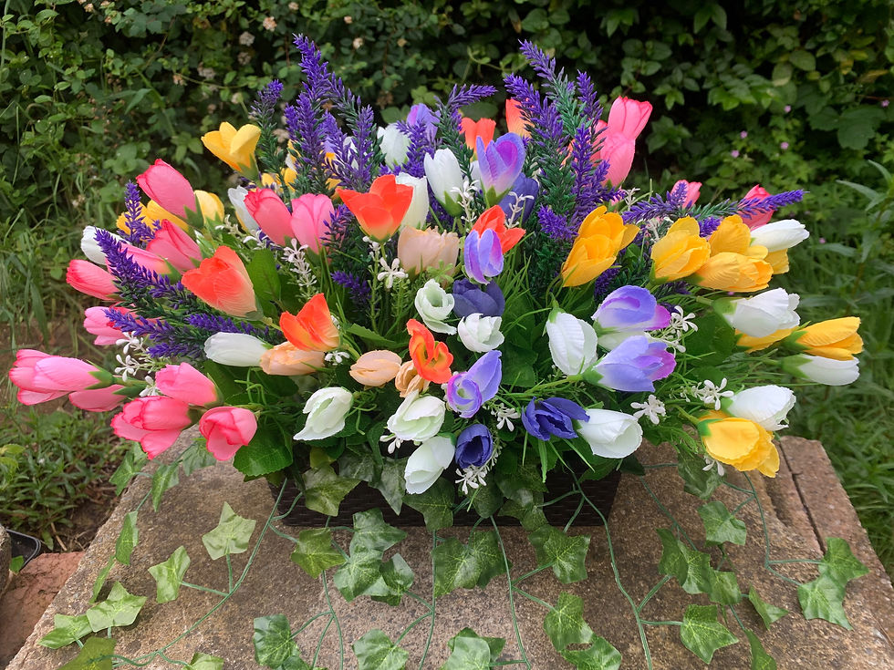 Thumbnail: Crocuses Large Colourful Planter Window Box