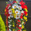 Thumbnail: Red & White Flower Garden Hanging Basket 