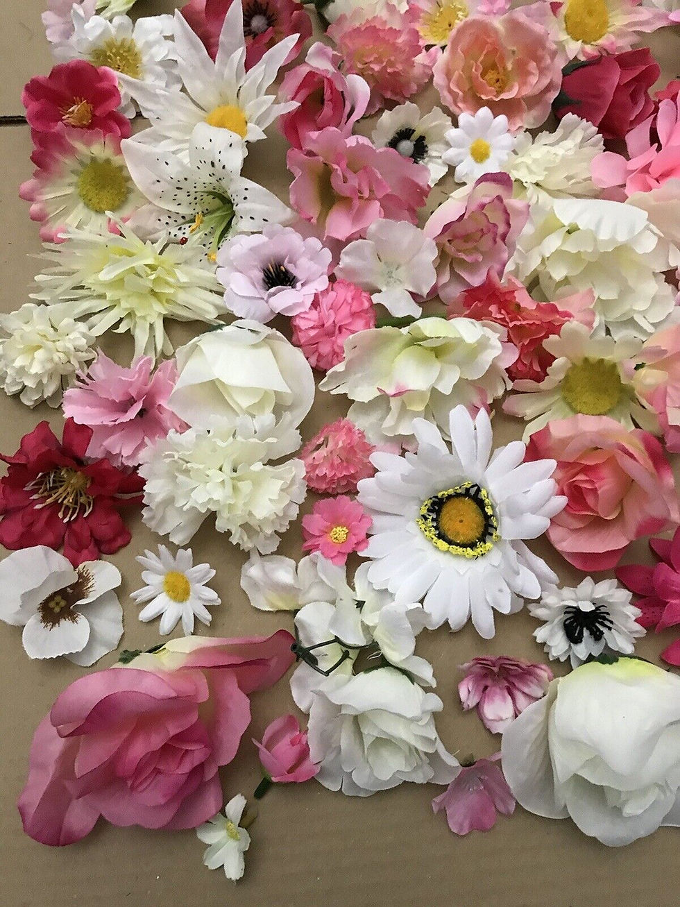 Thumbnail: 50x Pink Mix Flower Heads