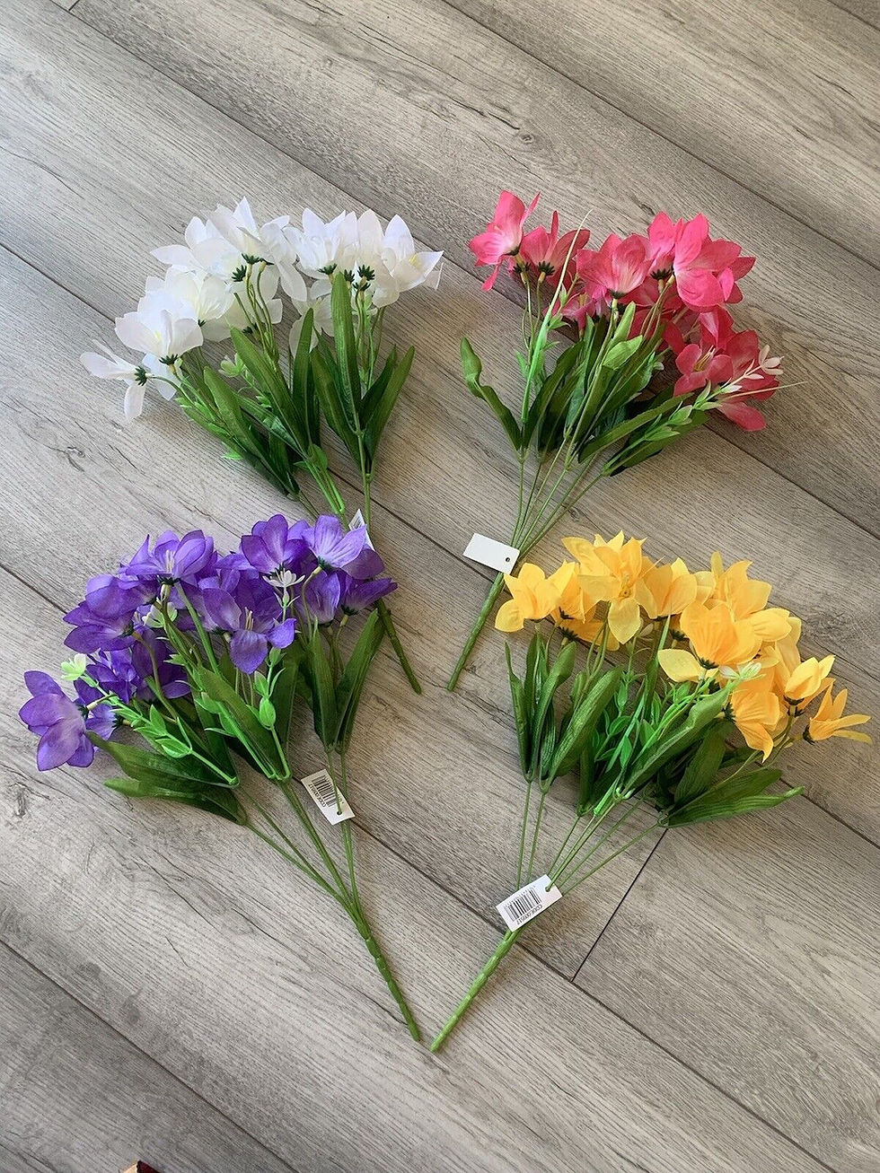 Thumbnail: 4 x 38 cm Wild Lily Jasmine Bunches