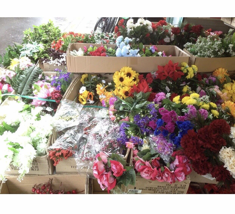 Thumbnail: 20x Flowers & Greenery Bunches