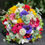 Thumbnail: Bridal Posy Multicoloured Mixed Flowers Garden Wild Style