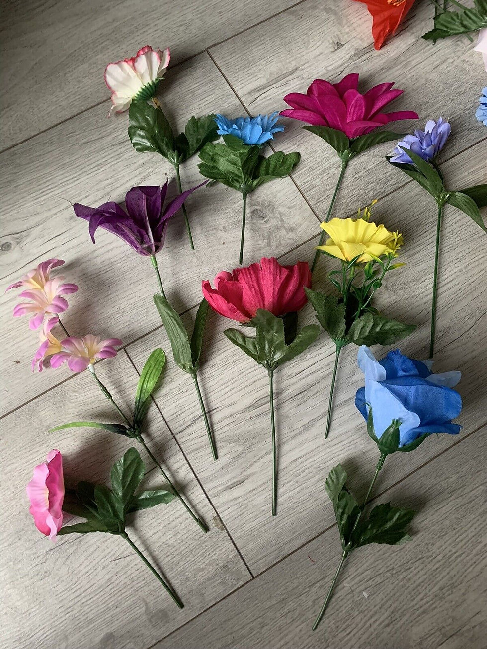 Thumbnail: 50x Flower Short Stems Mixed