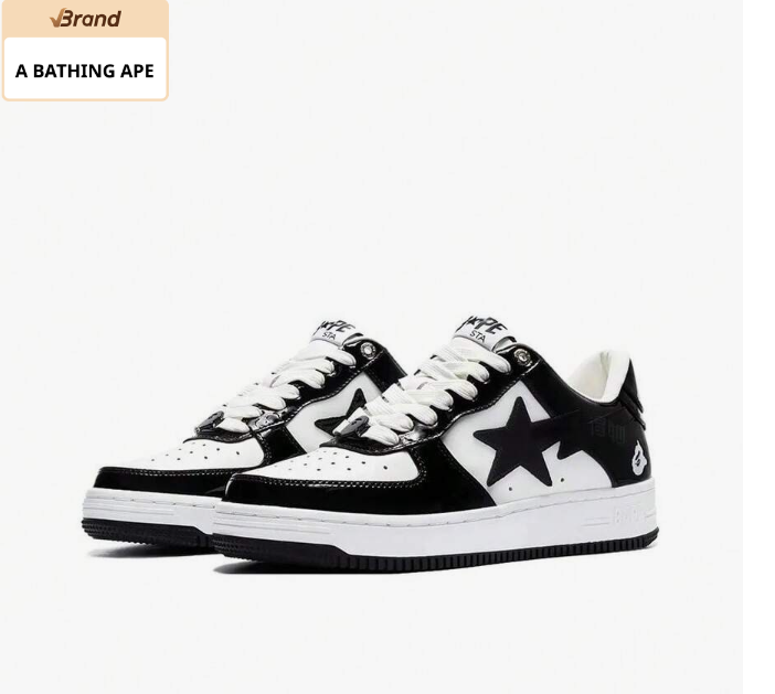 A BATHING APE Bape Star Logo Sneakers