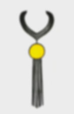 collana in pelle