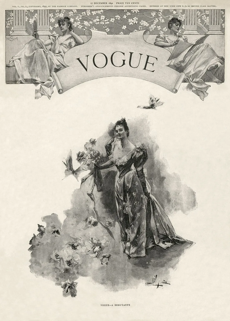 First Vogue Edition-(Vogue USA) All rights reserved.