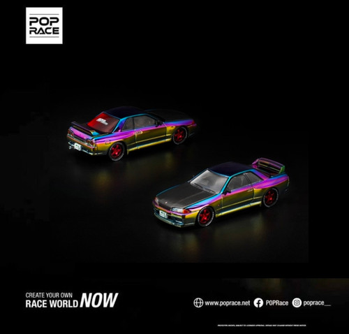 Pop Race 1:64 Nissan Skyline GT-R (BNR32) APA XPO Exclusive | Pop