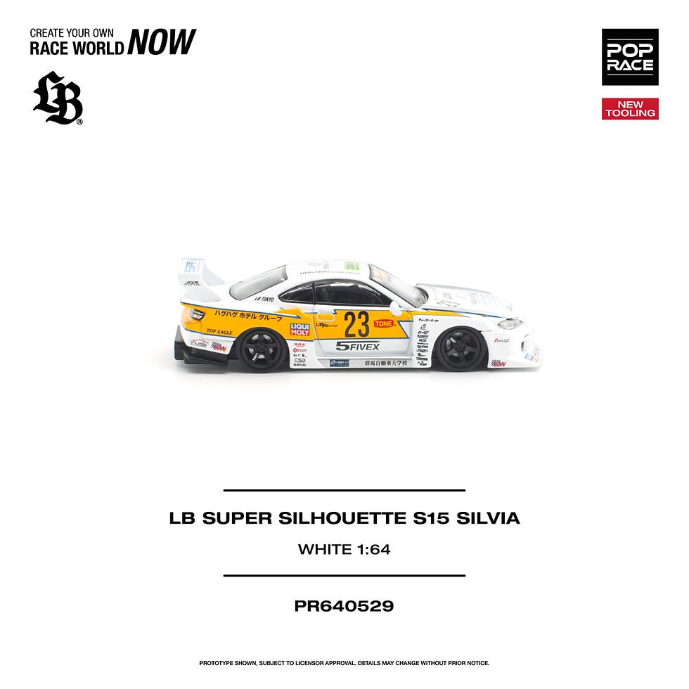 Thumbnail: Pop Race 1:64 LB Super Silhouette S15 Silvia Hobby Exclusive