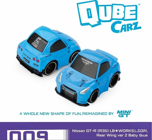 Mini GT 1:64 Qube Carz Series 2 LB☆WORKS Liberty Walk Case of 3