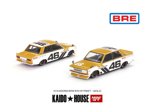 Kaido House x Mini GT 1:64 Datsun 510 Pro Street BRE V3 Limited