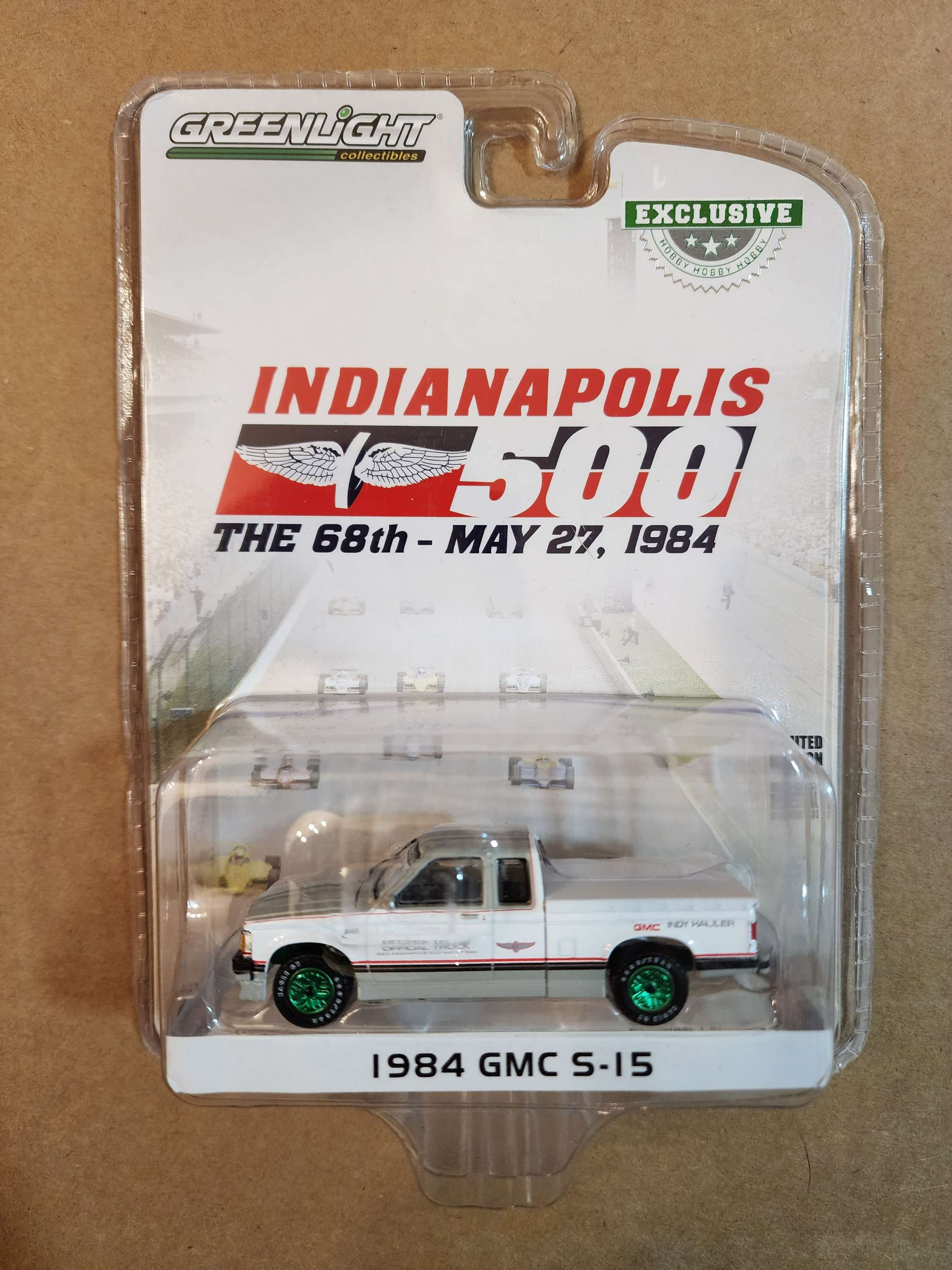 *Chase* Greenlight 1984 GMC S-15 Extended Cab 68th Annual Indianapolis 500