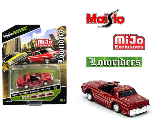 ミニカー M2 1987 Buick Regal Turbo T M2 Machines 1987 Buick Grand National Custom & 1987 Buick