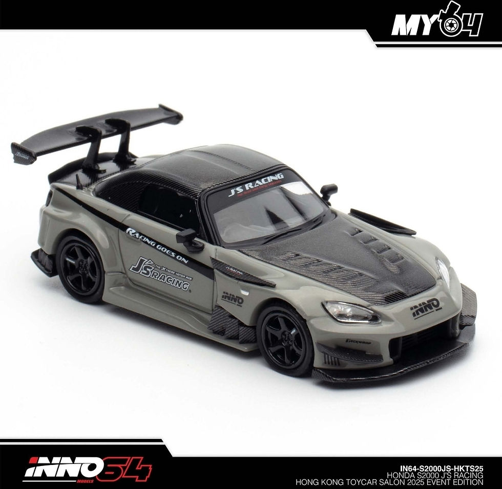 Thumbnail: Inno64 1:64 Honda S2000 J's Racing 2025 Hong Kong ToyCar Salon Exclusive