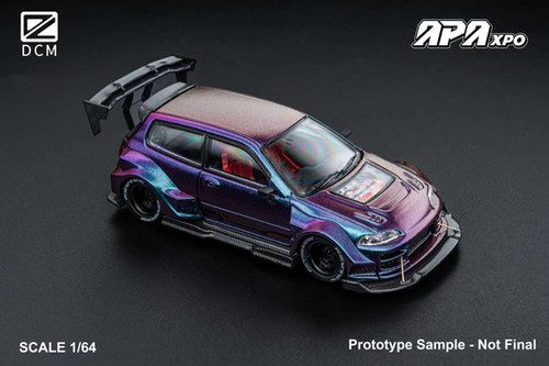 DCM 1:64 Kevmannz 96 Honda Civic EG6 Hatchback Wide Body APA XPO