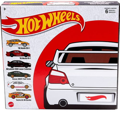 Hot Wheels 1:64 2022 Japanese Car Culture Themed Multipack