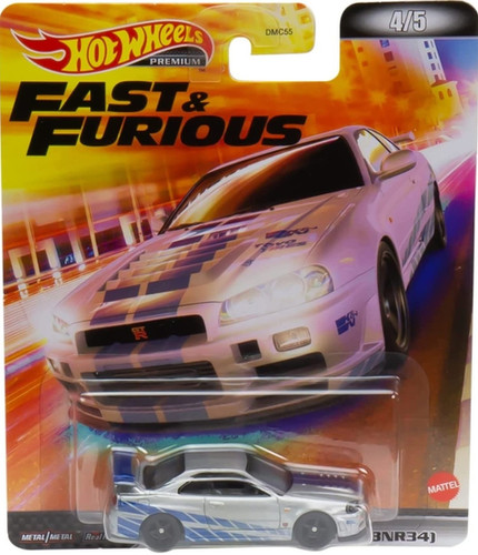 Hot Wheels 1:64 Retro Entertainment Fast & Furious L Nissan