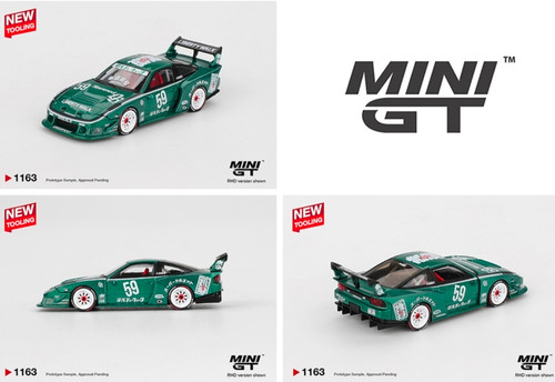 Mini GT 1:64 Nissan LB-Super Silhouette 180SX 2026 TAS Green NEW