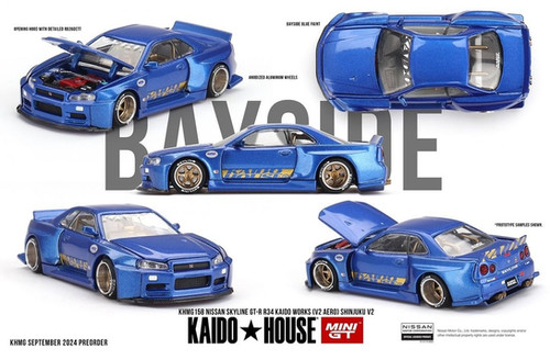 KAIDO HOUSE MAUI R34 SKYLINE 限定 KAIDO HOUSE MINI GT NISSAN SKYLINE GTR R34 MAUI CHARITY