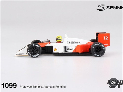 McLaren MP4/4 Ayrton Senna 1988 ミニカー Mclaren MP4/4 Ayrton Senna 1988 F1 World Champion 1:18 GP