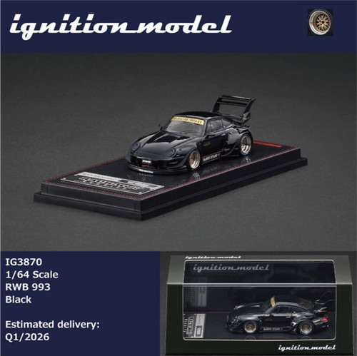 Chase* Ignition Model 1:64 Porsche Rauh-Welt Begriff RWB 993
