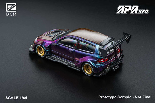 DCM 1:64 Kevmannz 96 Honda Civic EG6 Hatchback Wide Body APA XPO