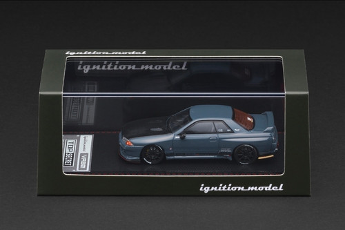 Ignition Model 1:64 Top Secret Nissan GT-R (VR32) Grey