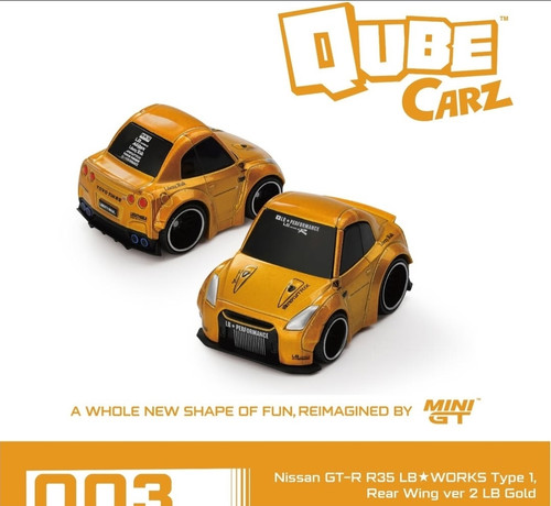 Mini GT 1:64 Qube Carz Series 1 LB☆WORKS Liberty Walk Set of 6