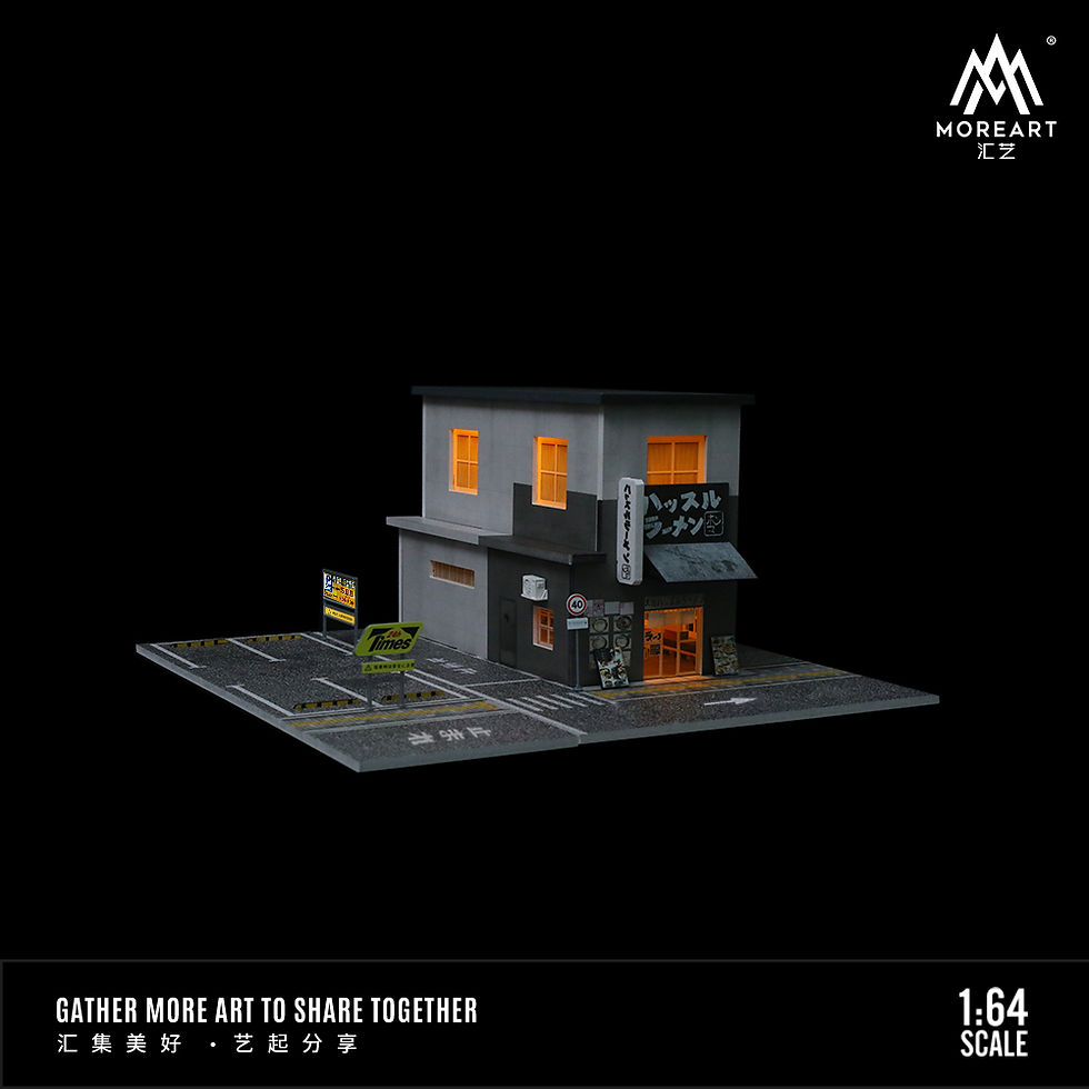 Thumbnail: More Art 1:64 Scale Diorama Lamian Ramen Noodles Restaurant w/ USB LED Lighting