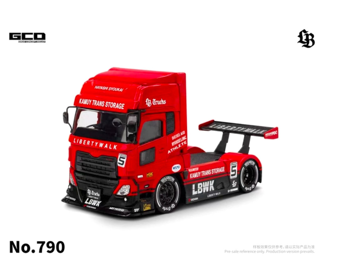 GCD 1:64 LBWK UD Quon 2022 Super Silhouette Special Edition