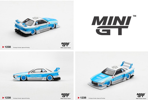 ミニカー MINI GT #70 LBWK Nissan GT-R 40th edi. Mini GT 1:64 Nissan Skyline GT-R (R32) LBWK Kaido Works AMOCULTURE