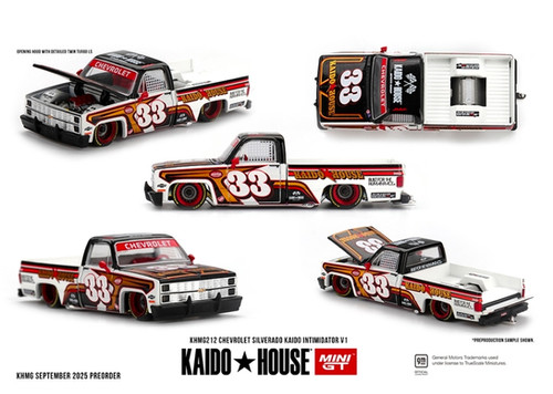 Kaido House x Mini GT 1:64 Chevrolet Silverado Kaido Intimidator