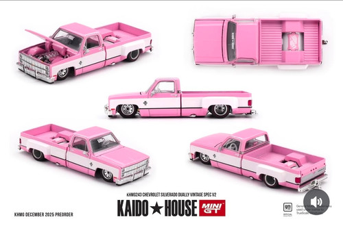 ミニカー KAIDO HOUSE Chevrolet Silverado Dually Kaido House x Mini GT 1:64 Chevrolet Silverado Dually Vintage Spec