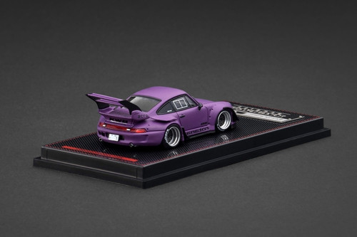 Ignition Model 1:64 Porsche Rauh-Welt Begriff RWB 993 Matte Purple
