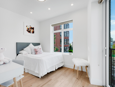 Clean linens, clean bedroom feel like luxury