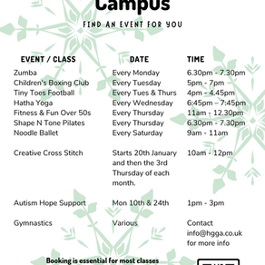 January @ The Campus