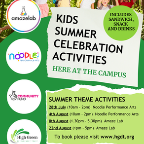 FREE! Summer Celebration Activities for 5 - 14 year olds