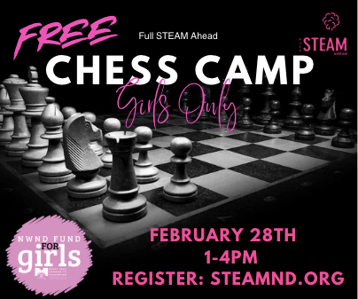 GIRLS ONLY Chess Camp