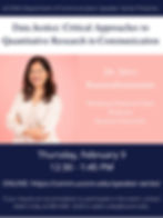 Data Justice: Critical Approaches to Quantitative Research in Communication