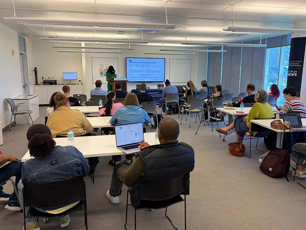 A Talk on Critical Race Media Literacy Lead by Dr. Christine McWhorter