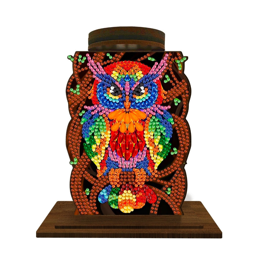 Bougeoir hibou