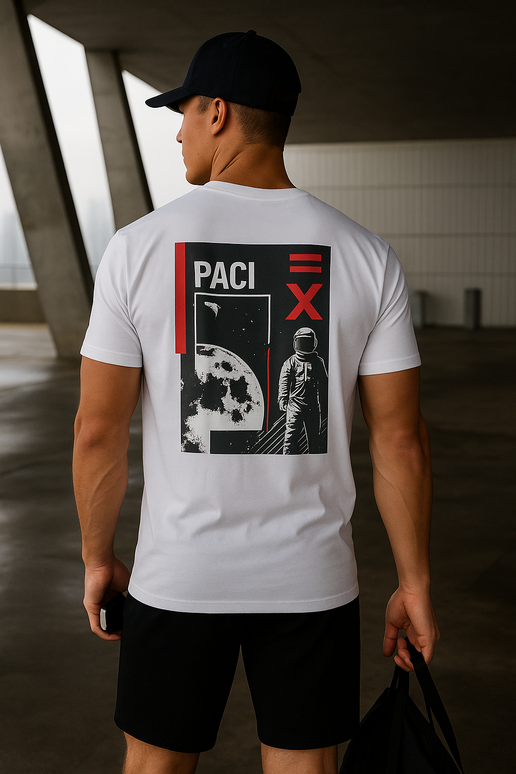 Unisex Softstyle Astronaut T-Shirt - Space Graphic Tee