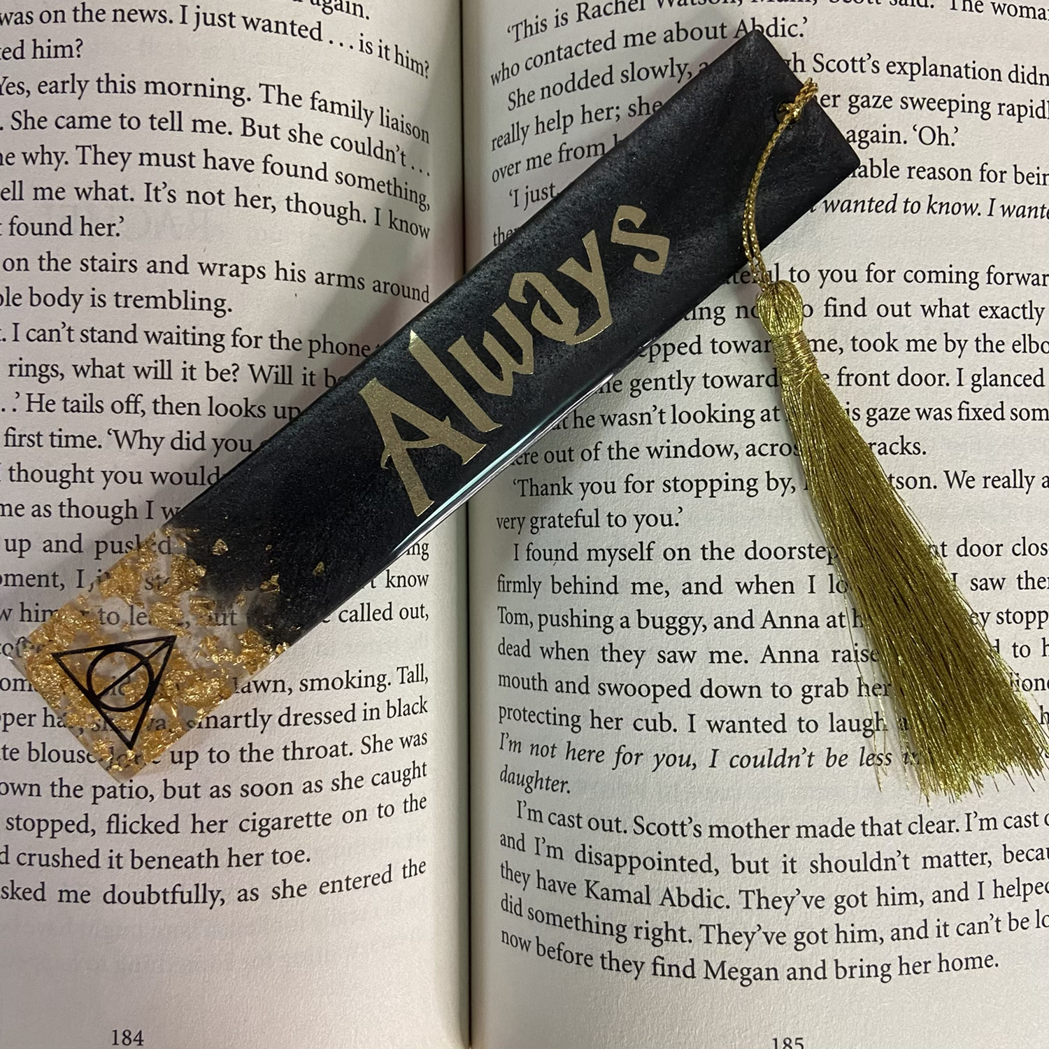 MARCAPÁGINAS HARRY POTTER ALWAYS