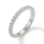 Alliance tour complet 1 carat or blanc vue 3/4 PIRMA paris