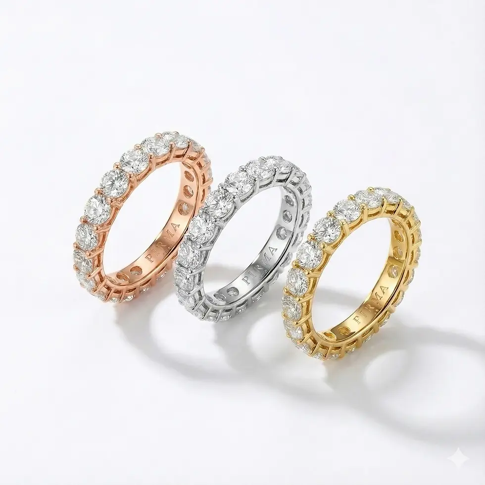 Miniature : Alliance diamant tour complet 2 carats 3 or PIRMA paris