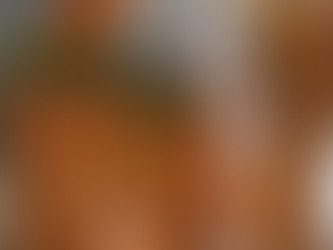 Pumpkins made with recycled boxes