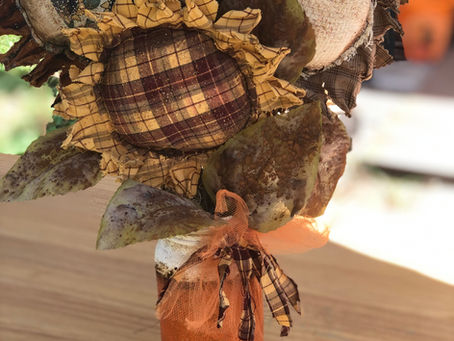 Handmade Sunflower arrangement!