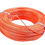 Miniatura: 100 Metros Cabinho Flexível Bitola 24awg = 0,20mm Cor Laranja 70° 300V Cobre NU