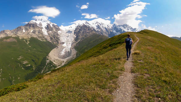 1. Caucasus Mountain hiking.