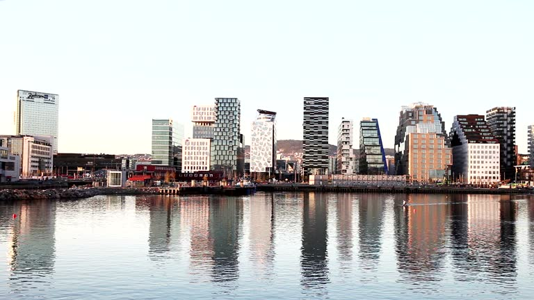 5. Contemporary Urban Cities that have a distinct architectural design.